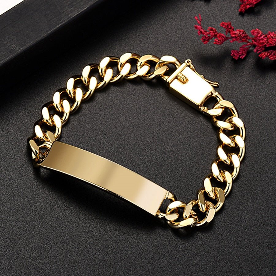 18K Gold Chain Bracelets - The Sennett Store