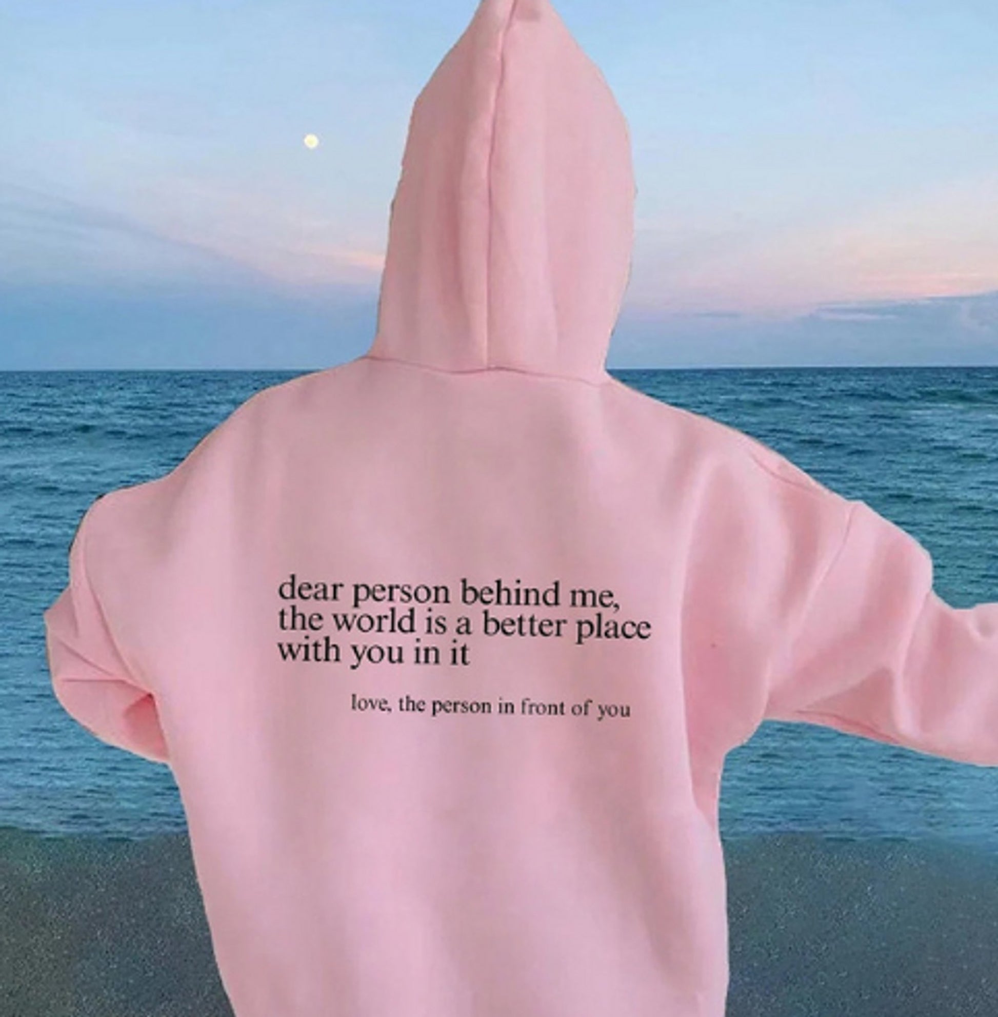 "Dear Person behind Me" Hoodie - The Sennett Store