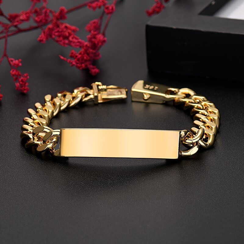 18K Gold Chain Bracelets - The Sennett Store