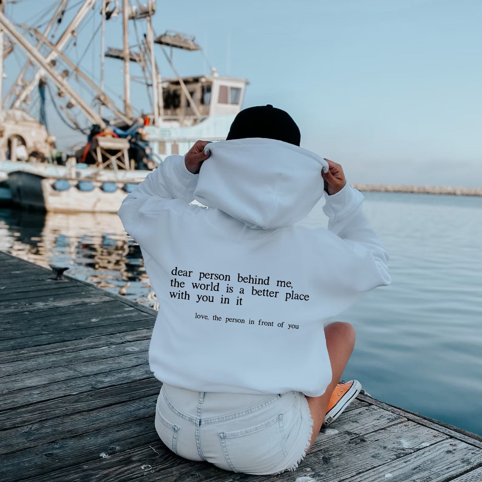 "Dear Person behind Me" Hoodie - The Sennett Store