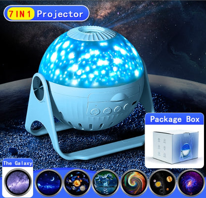 Rotating Magic Diamond Projection Lamp