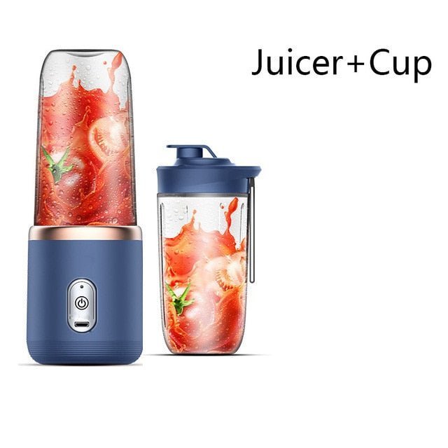 6 Blades Portable Juicer Cup - The Sennett Store