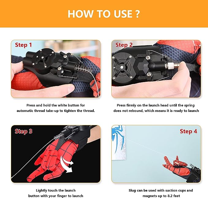 Spider Web Shooters Toy