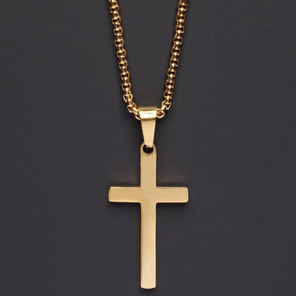 Classic Cross Men Necklace