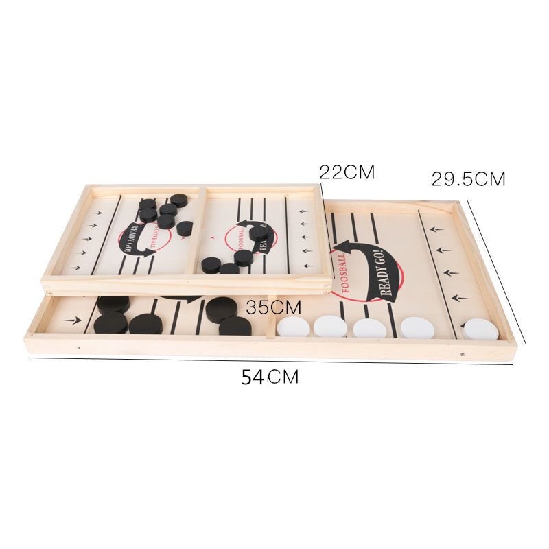 Table Hockey Fast Sling Puck Board Game