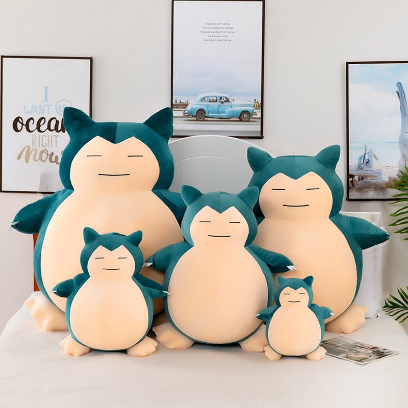 Anime Snorlax Plush Doll Toy