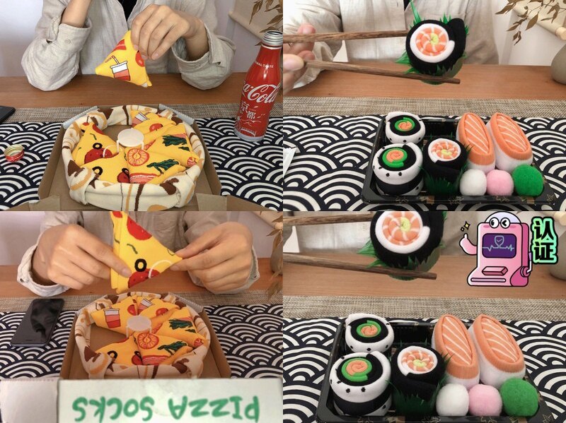 Unisex Sushi Socks