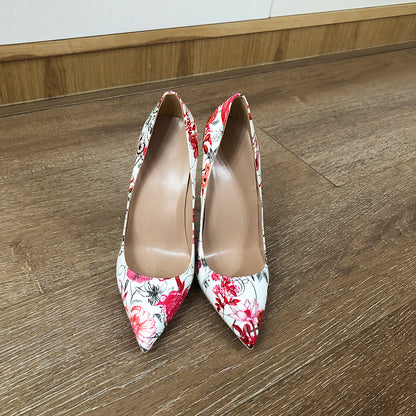 Veowalk Flowers Stiletto Pumps