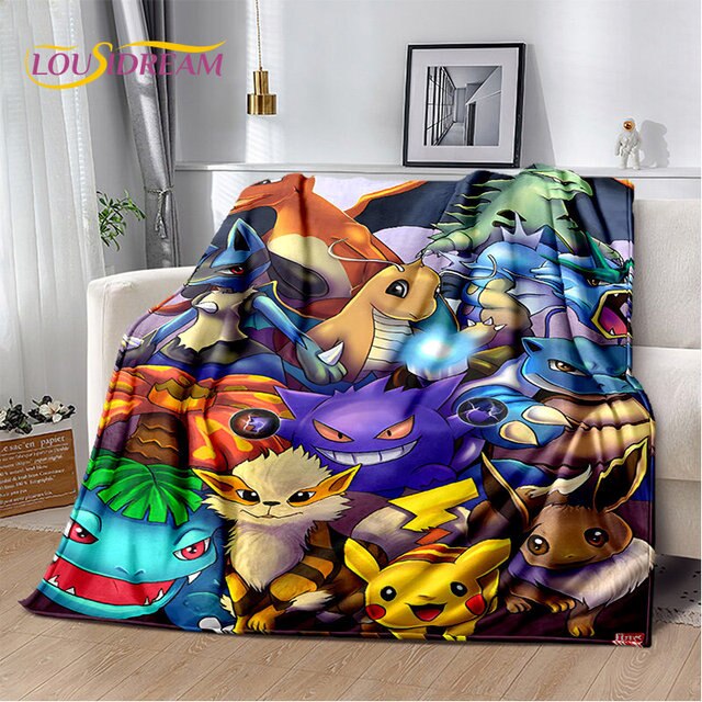 Pokemon Soft Plush Blanket